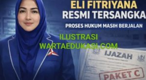 Geger! Anggota DPRD Tubaba Eli Fitriyana Resmi Jadi Tersangka Dugaan Ijazah Paket C