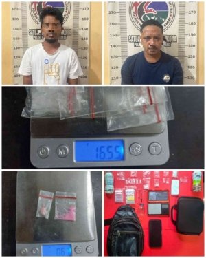 Satres Narkoba Polres Tubaba Amankan Dua Pelaku, Sabu 16,55 Gram Disita