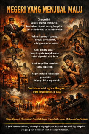 NEGERI YANG MENJUAL MALU