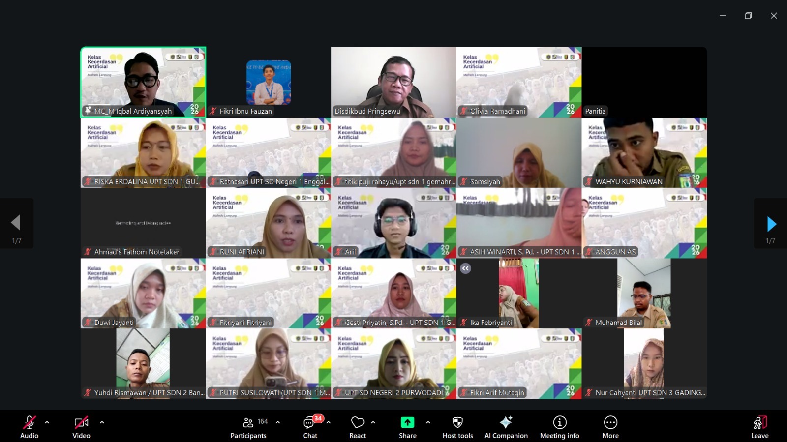 Pemkab Pringsewu dan MAFINDO Perkuat Digitalisasi Pendidikan Lewat Program AI Goes To School