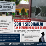 Fakta Terungkap! SDN 1 Sidoharjo Tegaskan Tak Pernah Tuduh Santri Soal Kaca Pecah
