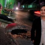 Jalan Berlubang di Panaragan Jaya Telan Korban Jiwa, Paman Acong Soroti Kinerja Pemerintah Daerah