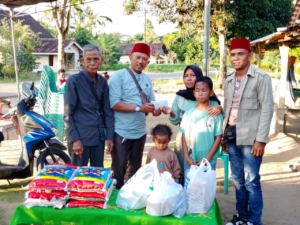 Karim Pergi Untuk Selamanya,Warga Tubaba Bergerak Bantu Istri dan Dua Anak Korban Jalan Berlubang