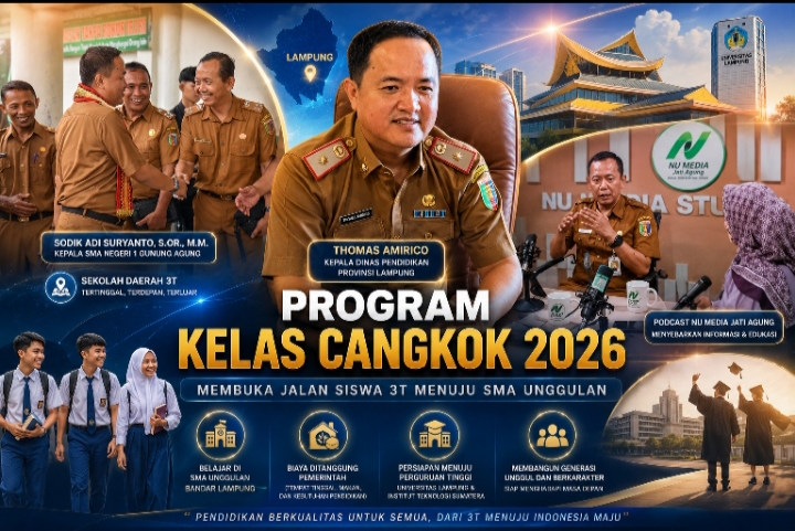 Program Kelas Cangkok 2026 Buka Jalan Siswa 3T Lampung
