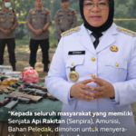 Bupati Mesuji Imbau Warga Serahkan Senjata Api Rakitan dan Bahan Peledak, Hindari Ancaman Pidana 15 Tahun