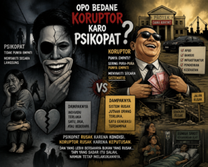Koruptor lebih sadis dari Psikopat, ini faktaknya