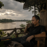 Ngopi di Balkon Rumah Panggung Menikmati Sungai Way Kiri Tubaba