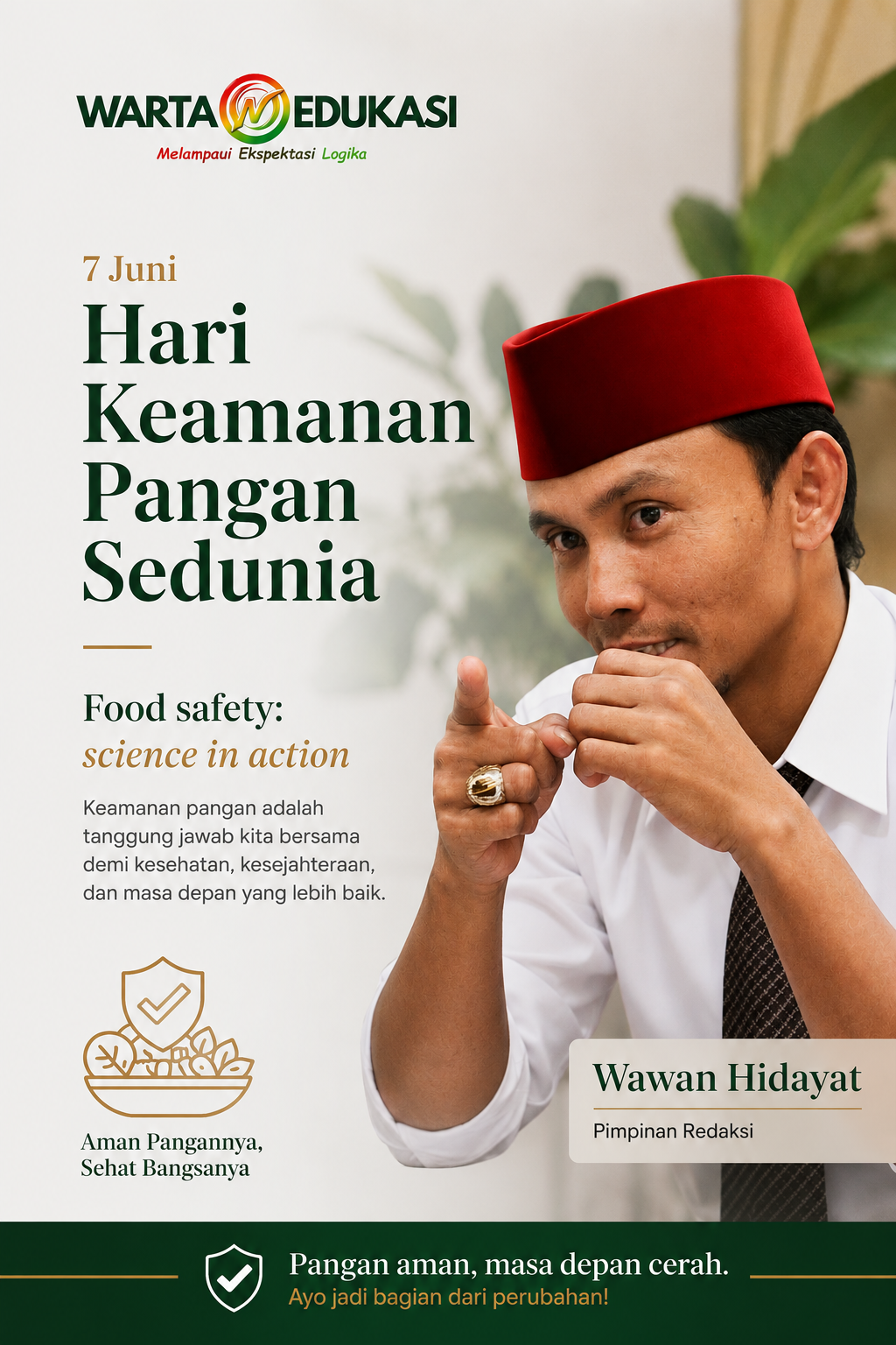 7 Juni: Hari Keamanan Pangan Sedunia