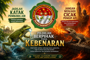 "Setetes Air Kebaikan Lebih Mulia Daripada Tiupan Api Kebencian."