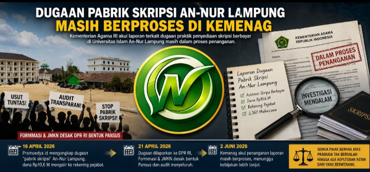 Dugaan Skripsi Berbayar Lampung