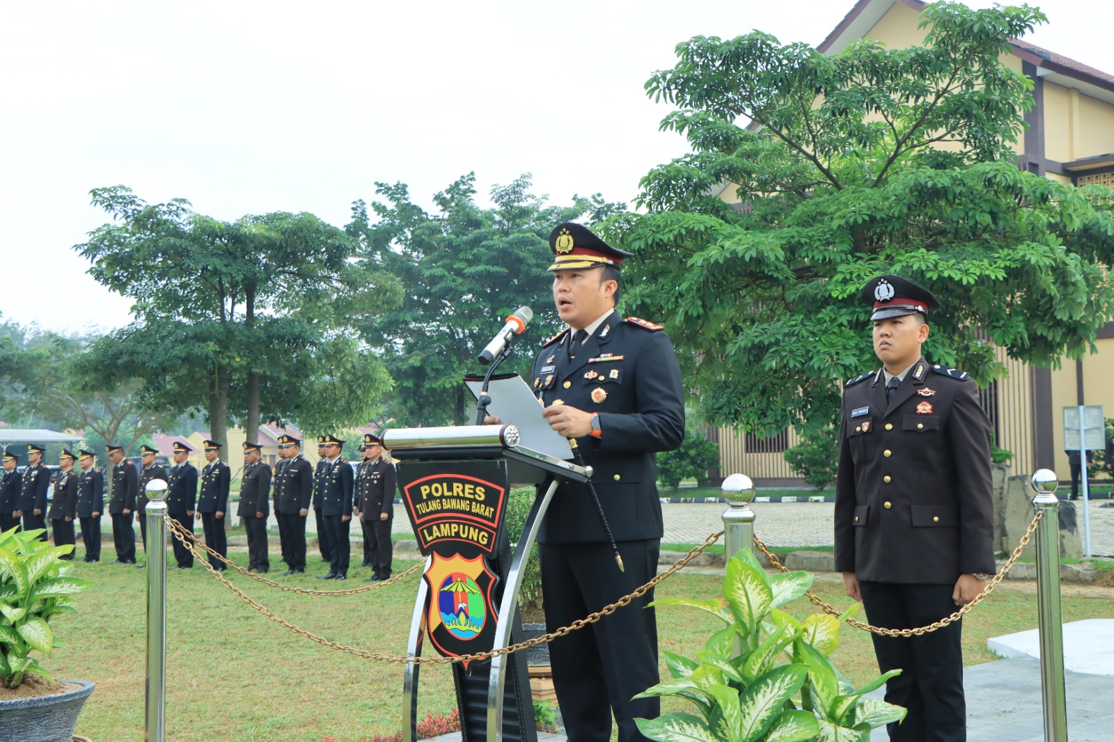 Kapolres Tubaba Tegaskan Pancasila Benteng Persatuan Bangsa, Polri Harus Jadi Teladan di Tengah Masyarakat