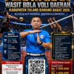 PBVSI Tulang Bawang Barat Gelar Penataran Wasit Bola Voli Tingkat Daerah 2026