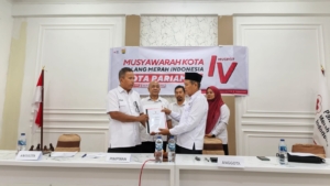 Mulyadi Kembali Pimpin PMI Kota Pariaman, Terpilih Aklamasi untuk Periode 2026–2031