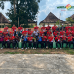 Peserta Pelatihan dan Penataran Wasit Bola Voli Indoor Tingkat Daerah Provinsi Lampung yang diselenggarakan PBVSI Tulang Bawang Barat di Berugo Cottage pada 2–5 Juli 2026.