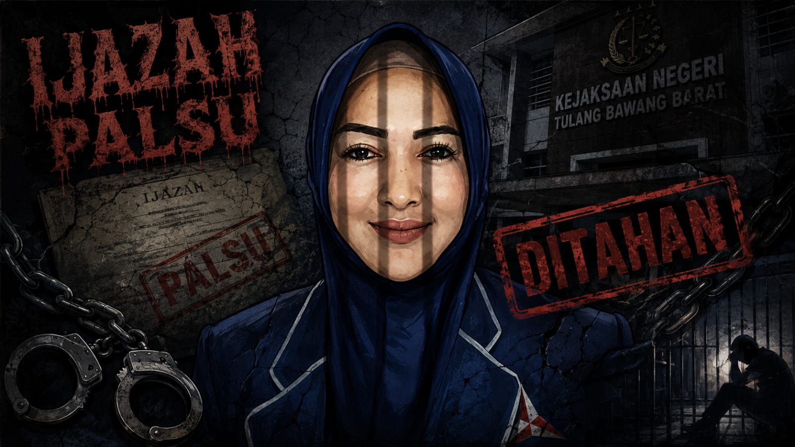 Eli Fitriyana Ditahan Kejari Tubaba dalam Dugaan Kasus Ijazah Palsu, Publik Tunggu Keterbukaan Penjelasan Resmi