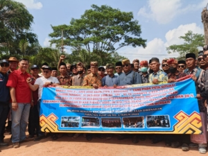 Somasi Diabaikan, HGU Sudah Habis! Ratusan Warga Buay Bulan Bersatu Beri Peringatan Terakhir Ke PTPN 1 Regional 7