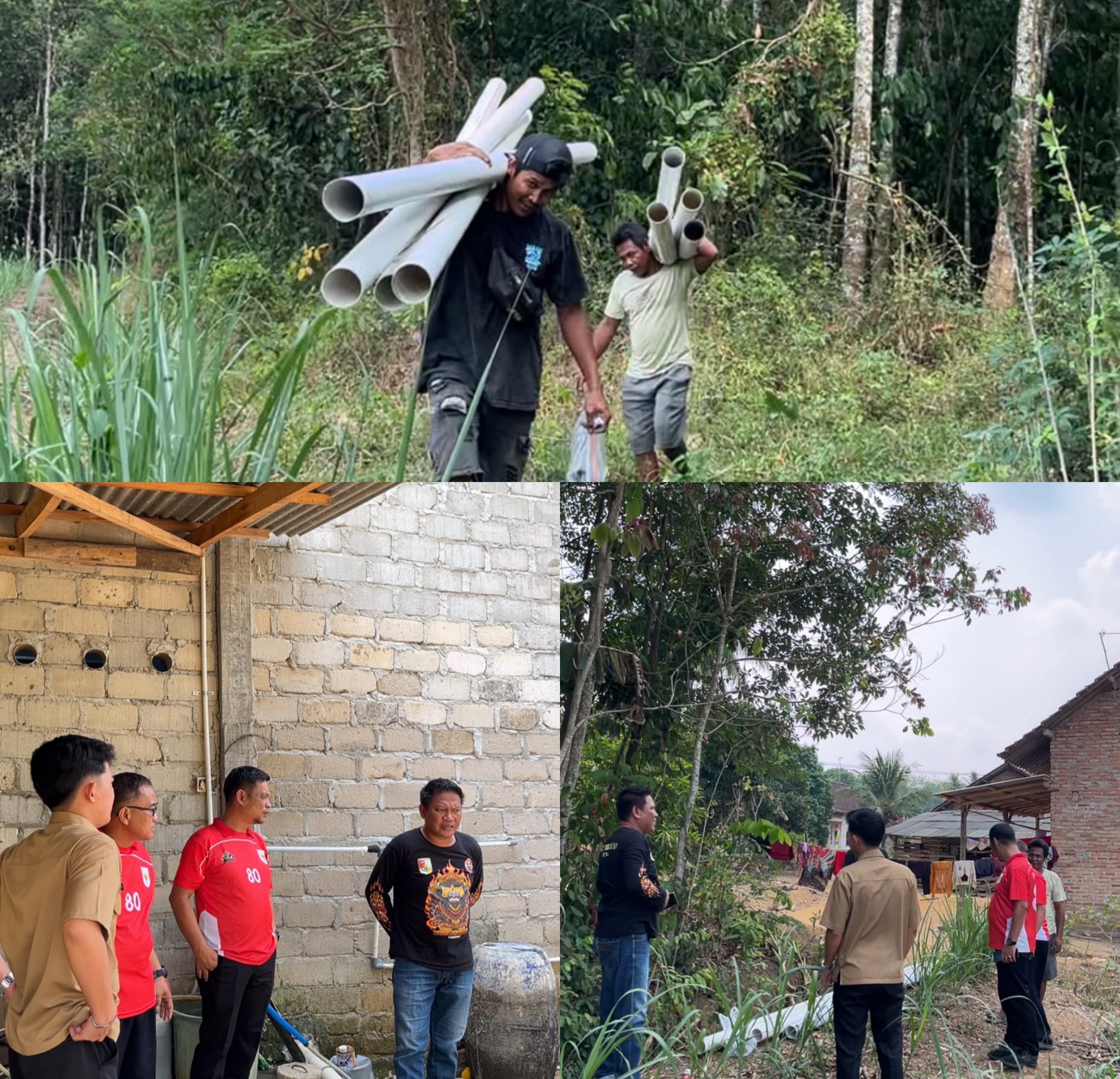 Verifikasi Survei Lokasi SPPG Kyneta,Pihak SPPG Tindaklanjuti Arahan DLH Tubaba dan Penuhi Harapan Warga