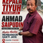 Ahmad Saipudin Siap Bertarung dalam Pemilihan Kepala Tiyuh Sakti Jaya
