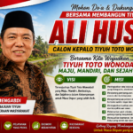 Ali Husin Kembali Maju sebagai Calon Petahana Kepalo Tiyuh Toto Wonodadi, Hadapi Kotak Kosong