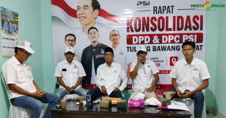 Gelar Konsolidasi PSI Tubaba, Eko Sunarko Kejar DPRT