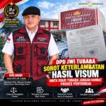 JWI Tubaba, Hasil Visum, RSUD Tubaba, Ayu Wandira, Heri Akbar, Polres Tubaba, Visum, Penyidikan, Penganiayaan, Tulang Bawang Barat