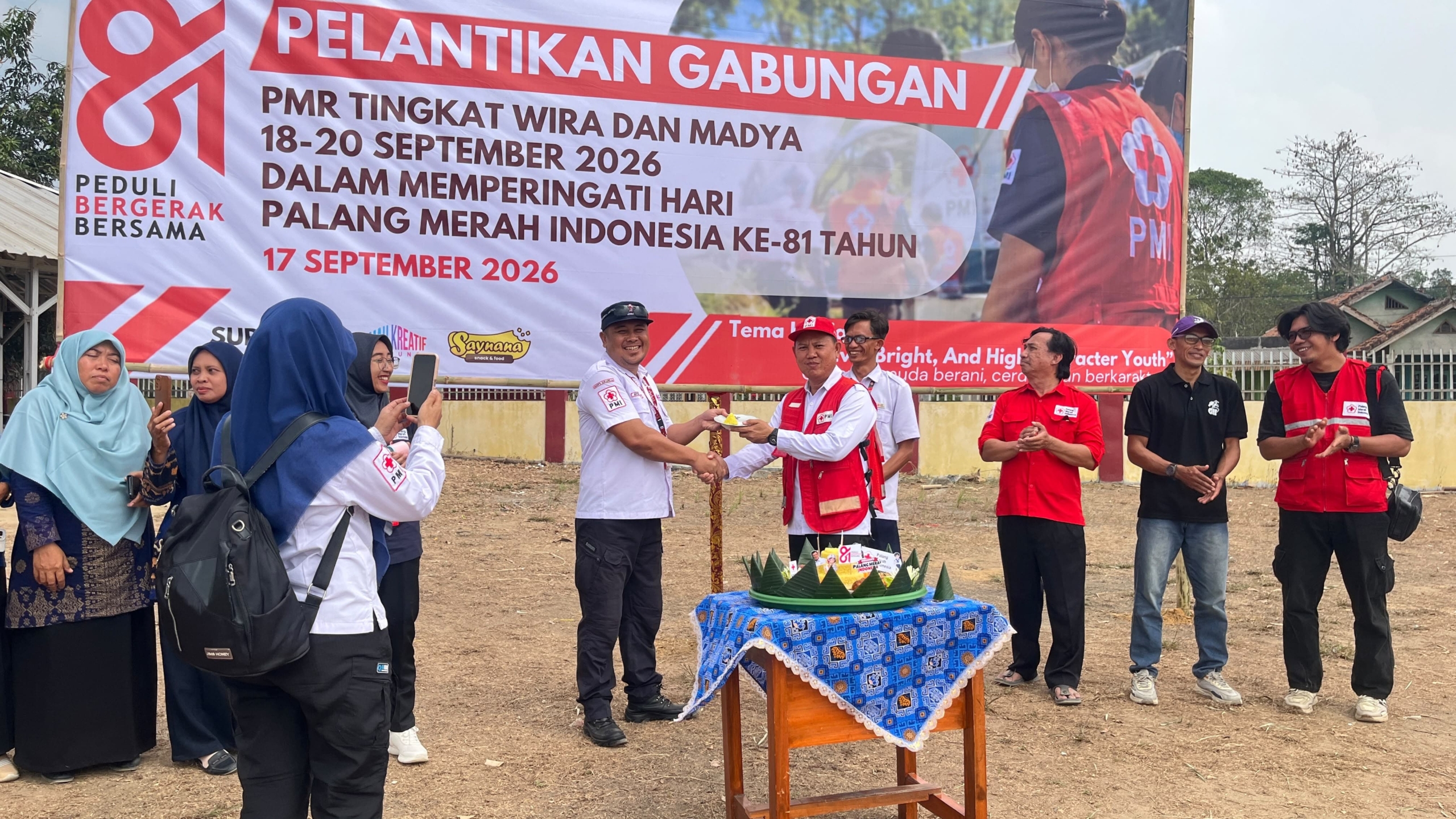 287 Pelajar Ikuti Perkemahan Pelantikan Wira Madya dan Lomba Traveling Peringati Hari PMI ke-81 di SMAN 1 Pagar Dewa