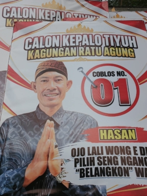 Hasan, Putra Asli Kagungan Ratu Agung, Siap Mengabdi dan Bangun Tiyuh Bersama Warga